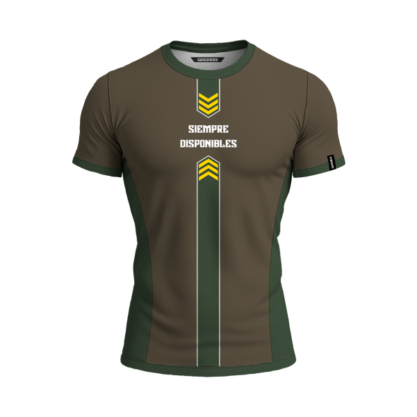 Alternative view of Camiseta técnica Ejército de Tierra Siempre Disponibles