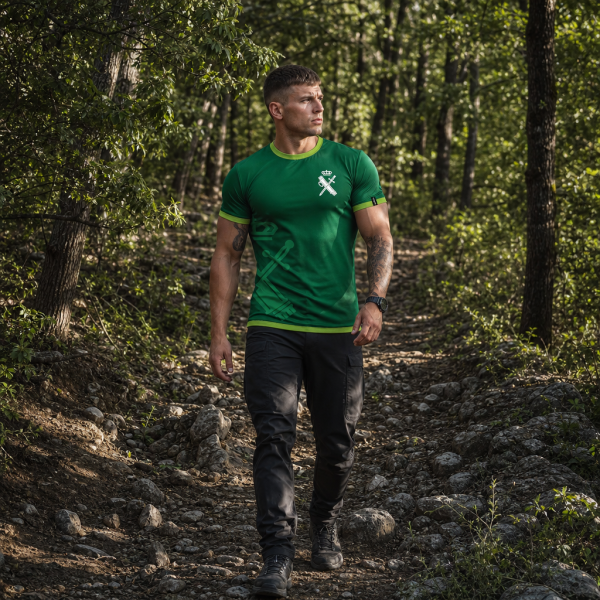 Camiseta técnica Guardia Civil verde