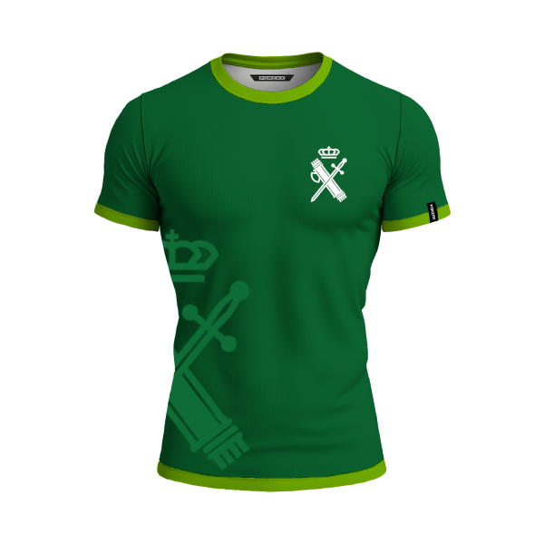 camiseta guardia civil verde